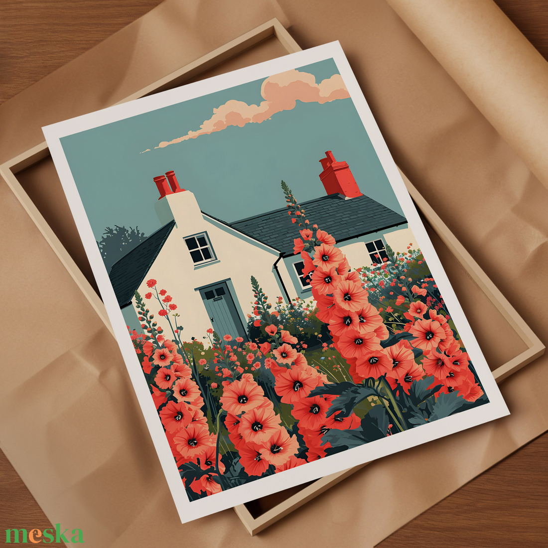Angol Cottage Báj Otthon: Egyedi Travel Poster Falikép - otthon & életmód - dekoráció - kép & falikép - poszter - Meska.hu Angol Cottage Báj Otthon: Egyedi Travel Poster Falikép - otthon & életmód - dekoráció - kép & falikép - poszter - Meska.hu