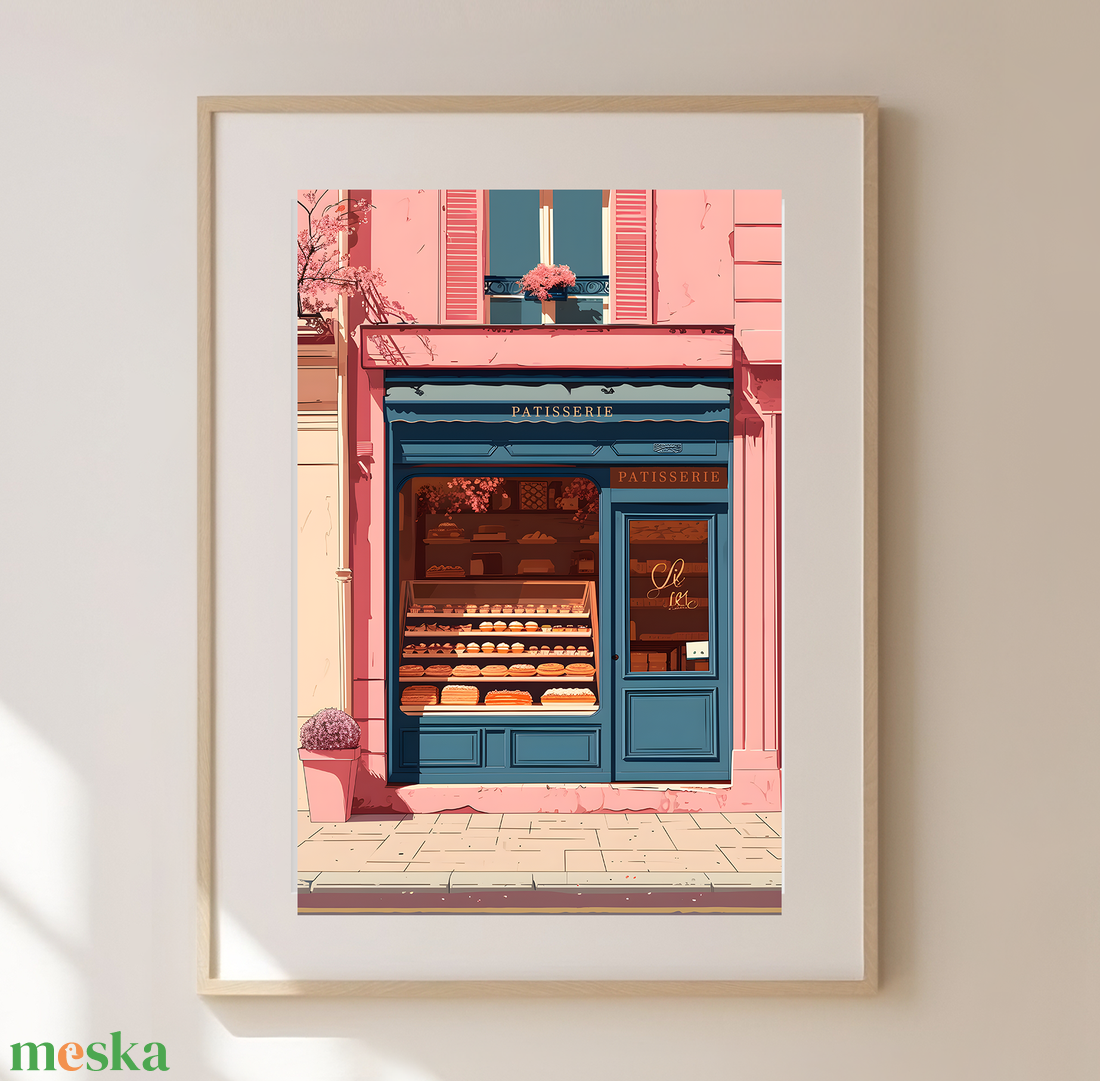 Varázslatos Párizsi Hangulat: Francia Cukrászda Ihletésű Travel Poster Falikép - otthon & életmód - dekoráció - kép & falikép - poszter - Meska.hu Varázslatos Párizsi Hangulat: Francia Cukrászda Ihletésű Travel Poster Falikép - otthon & életmód - dekoráció - kép & falikép - poszter - Meska.hu