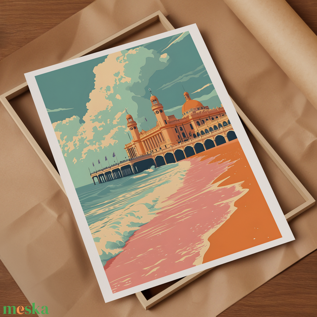 Ébredjen Brighton Varázsában: Travel Poster Falikép - otthon & életmód - dekoráció - kép & falikép - poszter - Meska.hu Ébredjen Brighton Varázsában: Travel Poster Falikép - otthon & életmód - dekoráció - kép & falikép - poszter - Meska.hu