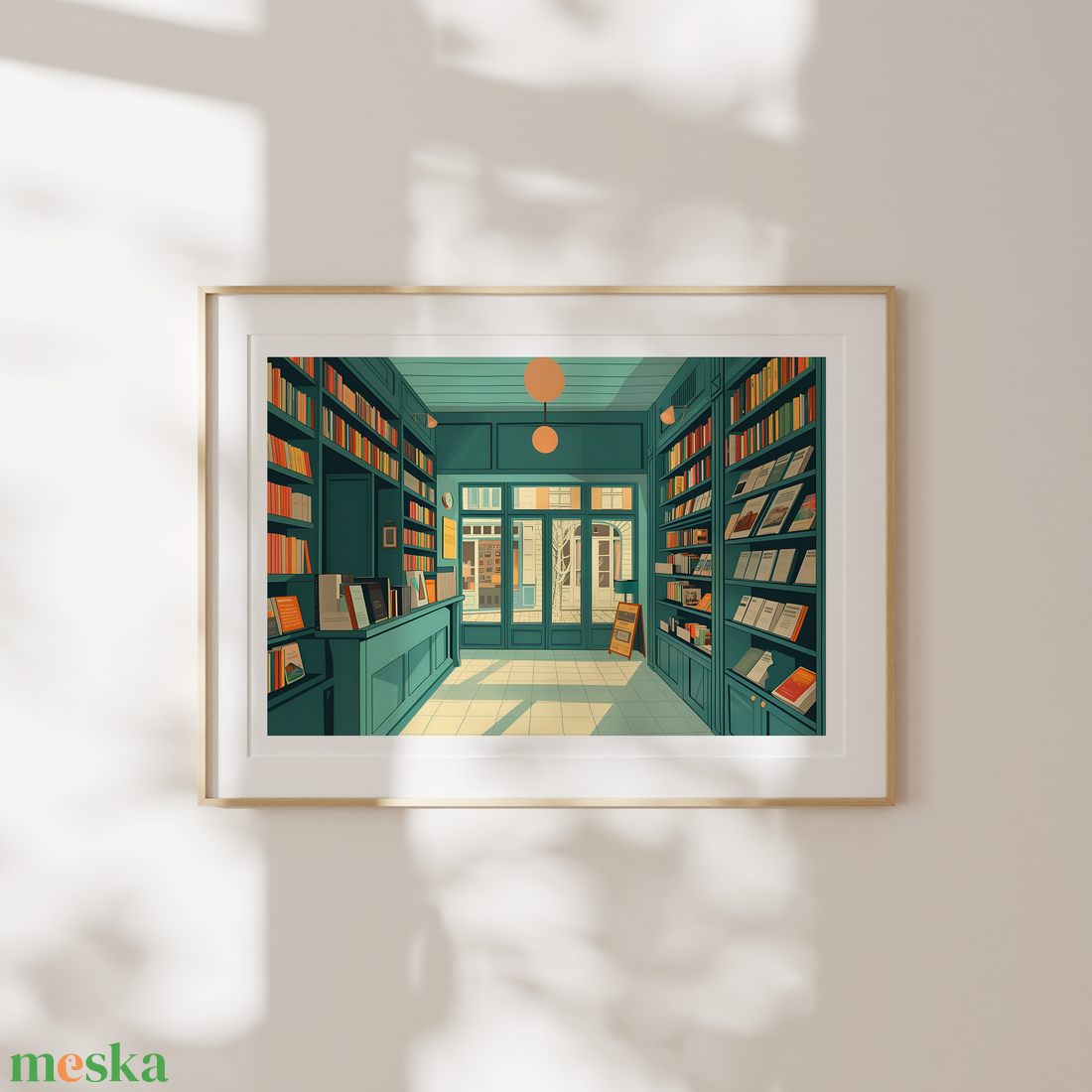 Franciaországi ihletésű Travel Poster falikép - Francia könyvesbolt - művészet - grafika & illusztráció - művészi nyomat - Meska.hu Franciaországi ihletésű Travel Poster falikép - Francia könyvesbolt - művészet - grafika & illusztráció - művészi nyomat - Meska.hu