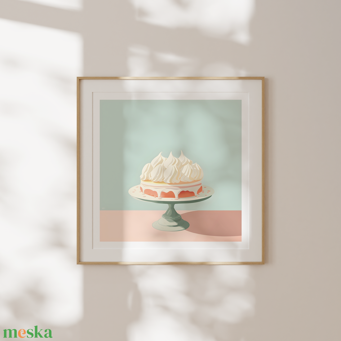 Food Poster falikép Pavlova torta - művészet - grafika & illusztráció - művészi nyomat - Meska.hu Food Poster falikép Pavlova torta - művészet - grafika & illusztráció - művészi nyomat - Meska.hu