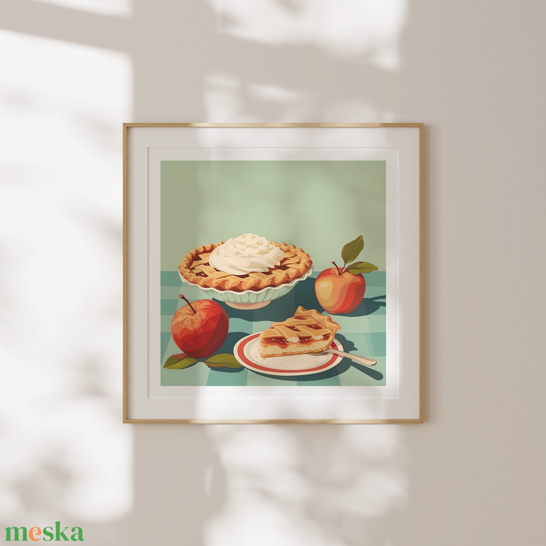 Food Poster falikép Almás pite - művészet - grafika & illusztráció - művészi nyomat - Meska.hu Food Poster falikép Almás pite - művészet - grafika & illusztráció - művészi nyomat - Meska.hu