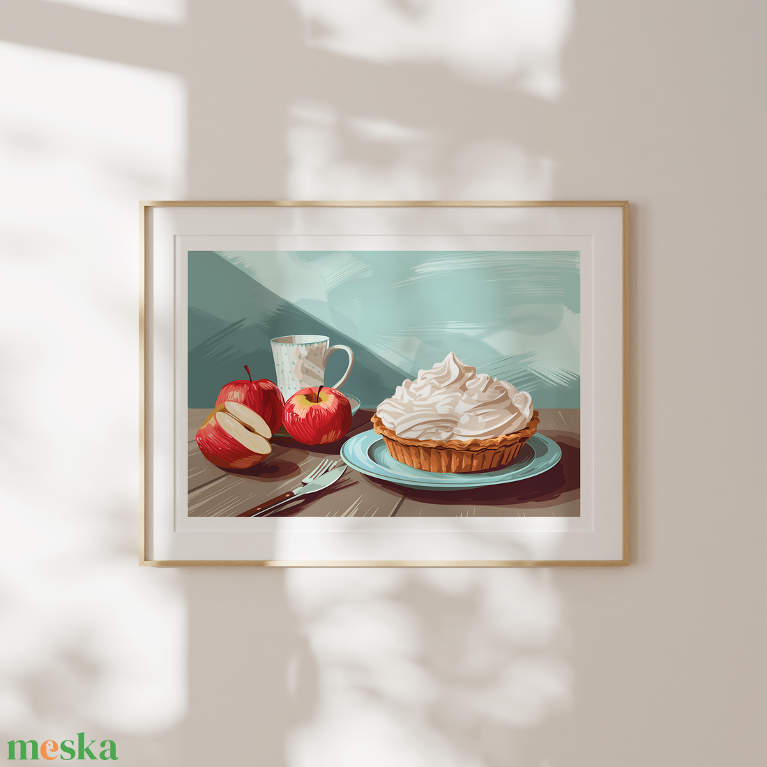 Food Poster falikép Almás pite - művészet - grafika & illusztráció - művészi nyomat - Meska.hu Food Poster falikép Almás pite - művészet - grafika & illusztráció - művészi nyomat - Meska.hu