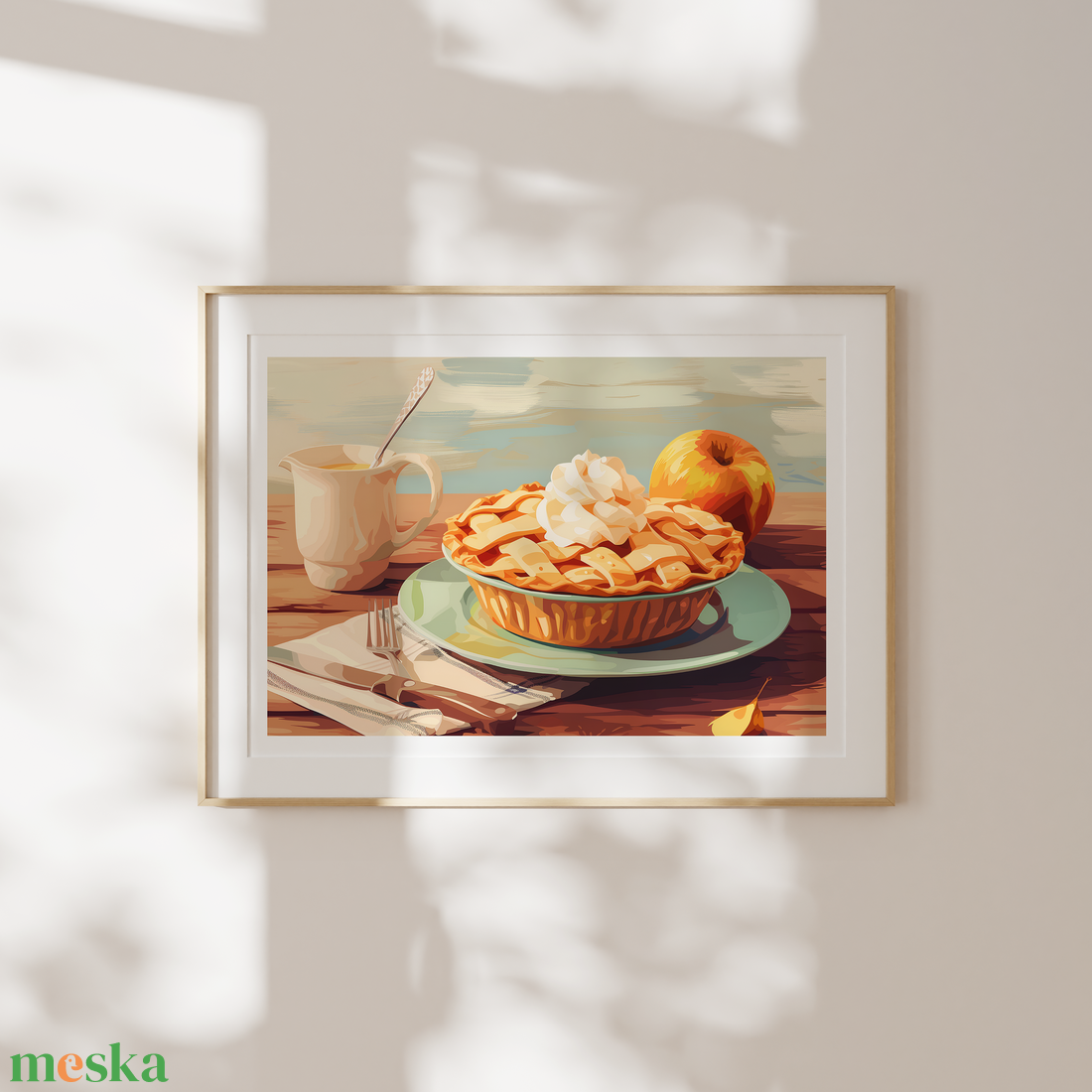 Food Poster falikép Almás pite - művészet - grafika & illusztráció - művészi nyomat - Meska.hu Food Poster falikép Almás pite - művészet - grafika & illusztráció - művészi nyomat - Meska.hu