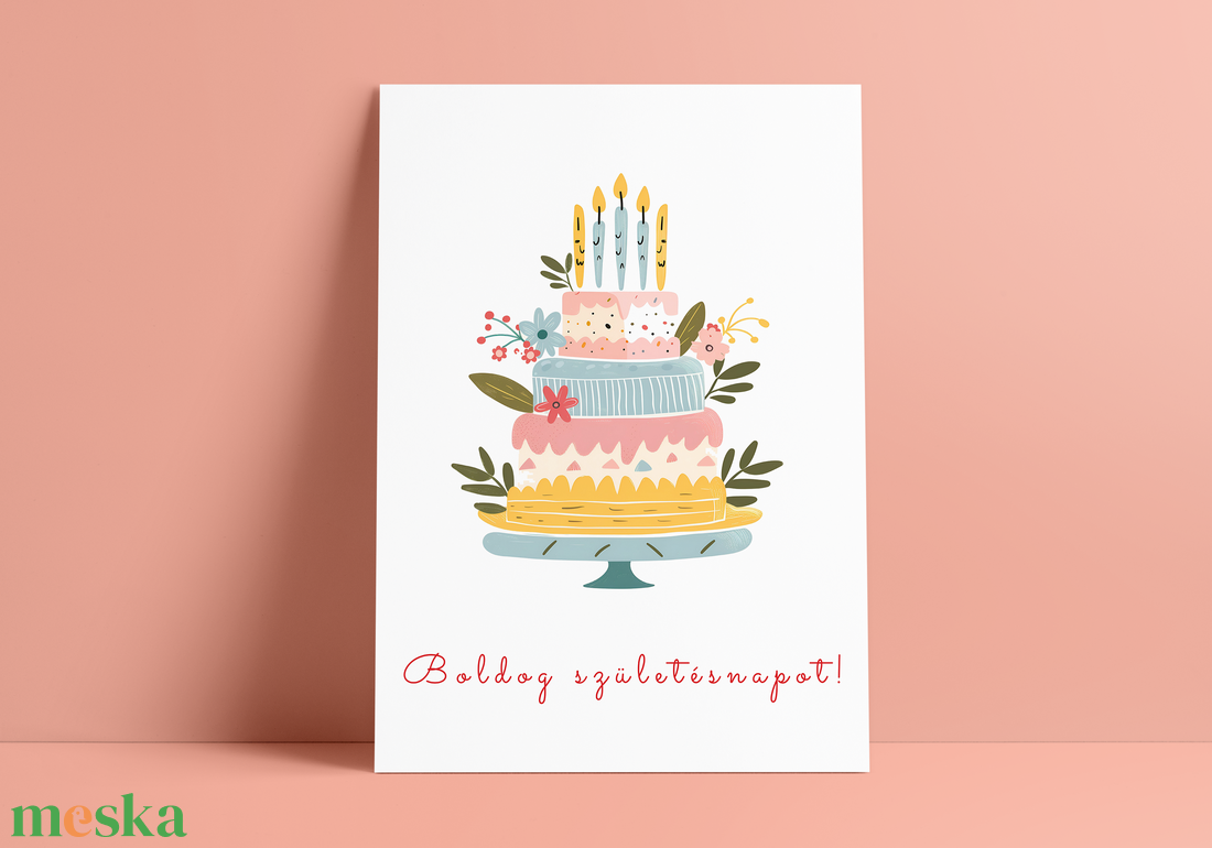 Születésnapi Képeslap - Kinyitható - otthon & életmód - papír, írószer - ajándékozás kellékei - képeslap, üdvözlőlap - Meska.hu Születésnapi Képeslap - Kinyitható - otthon & életmód - papír, írószer - ajándékozás kellékei - képeslap, üdvözlőlap - Meska.hu