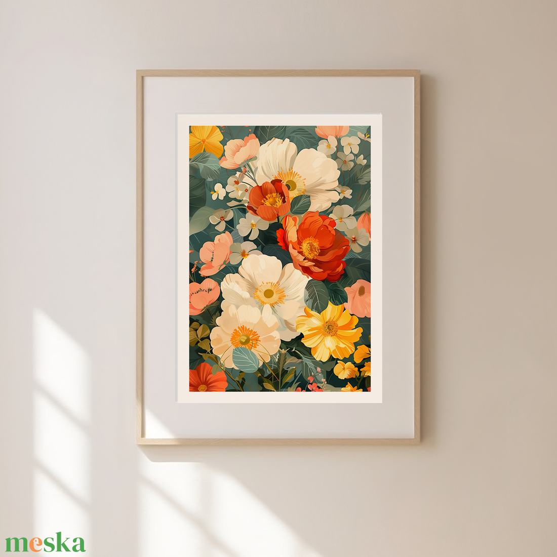 Virágos Hangulat - Falikép - otthon & életmód - dekoráció - kép & falikép - poszter - Meska.hu