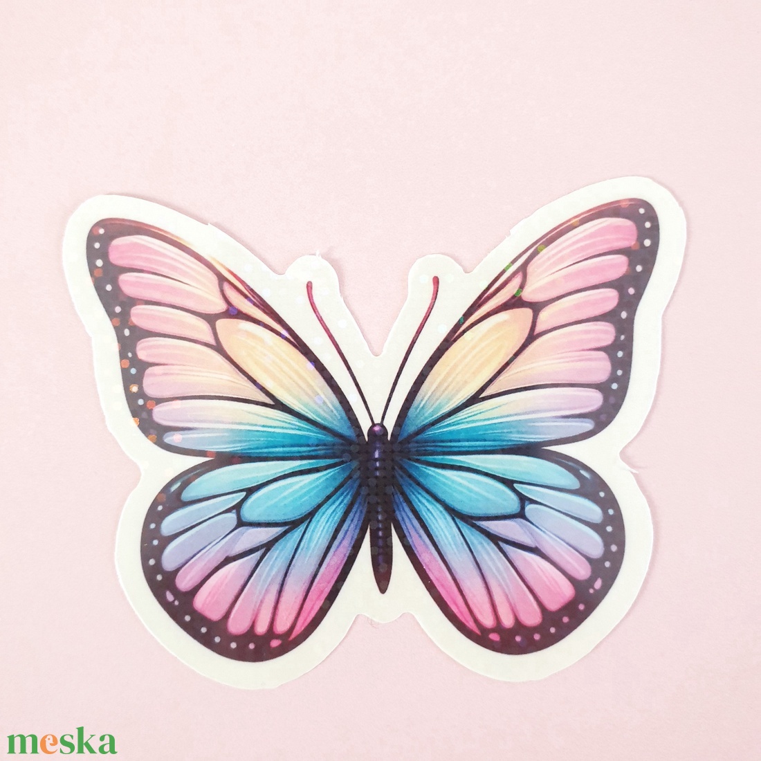 Pillangós Vízálló Hologramos Matrica 7,5 cm Tartós, Stílusos, és Sokoldalú Díszítés - otthon & életmód - papír, írószer - matrica, matrica csomag - Meska.hu Pillangós Vízálló Hologramos Matrica 7,5 cm Tartós, Stílusos, és Sokoldalú Díszítés - otthon & életmód - papír, írószer - matrica, matrica csomag - Meska.hu