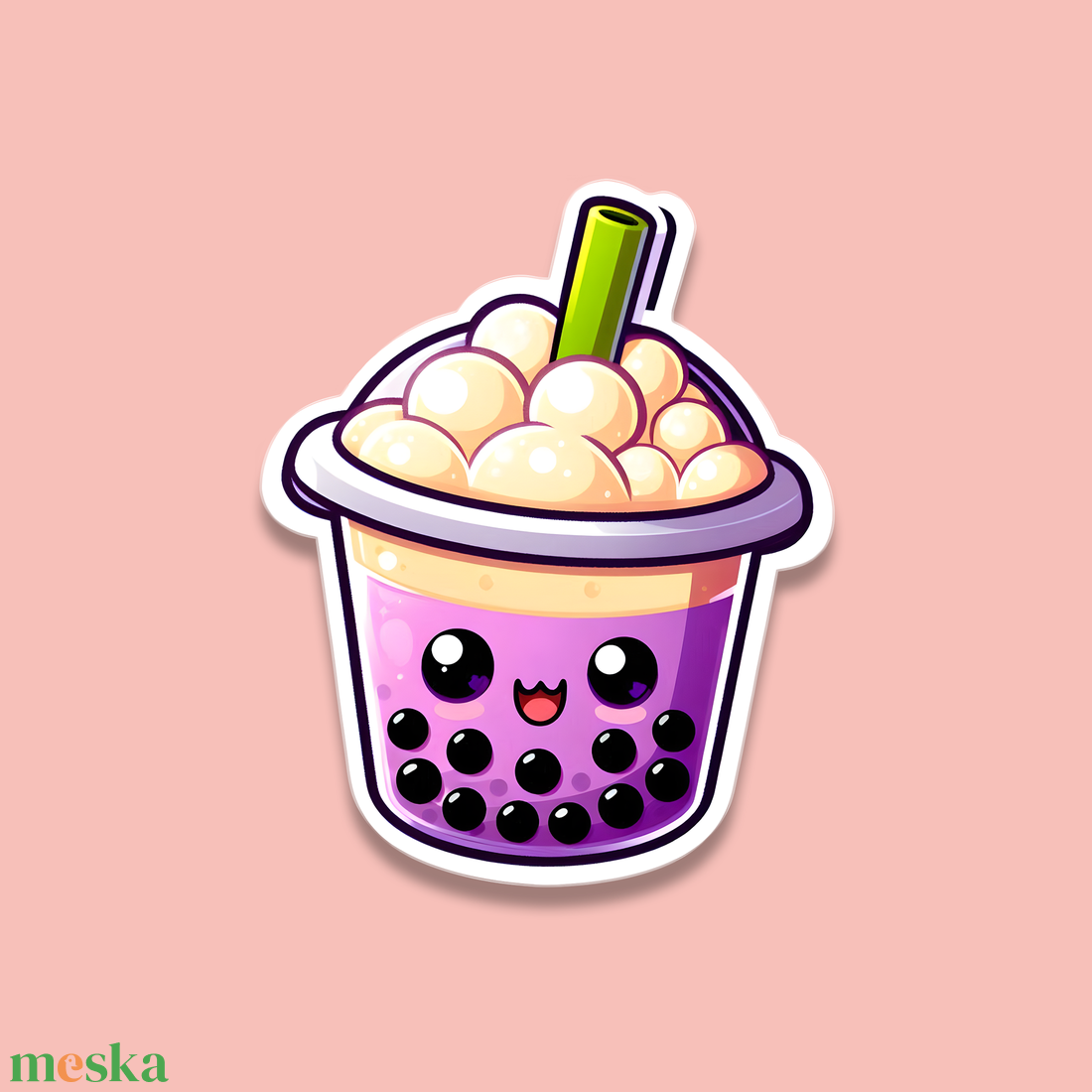 Vízálló Bubble Tea matrica - Divatos és frissítő dekoráció minden felületre - otthon & életmód - papír, írószer - matrica, matrica csomag - Meska.hu Vízálló Bubble Tea matrica - Divatos és frissítő dekoráció minden felületre - otthon & életmód - papír, írószer - matrica, matrica csomag - Meska.hu