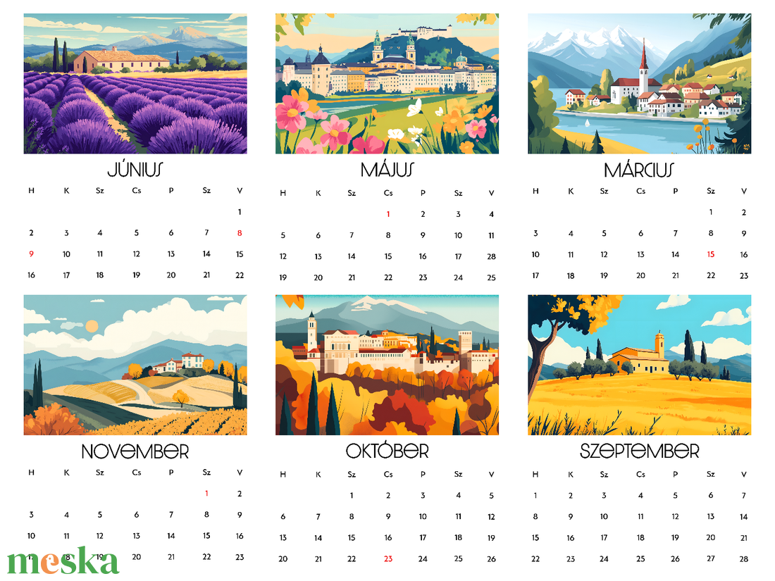 2025-ös Travel Poster falinaptár A4 és A5 méretben - otthon & életmód - dekoráció - fali és függő dekoráció - falinaptár & öröknaptár - Meska.hu 2025-ös Travel Poster falinaptár A4 és A5 méretben - otthon & életmód - dekoráció - fali és függő dekoráció - falinaptár & öröknaptár - Meska.hu
