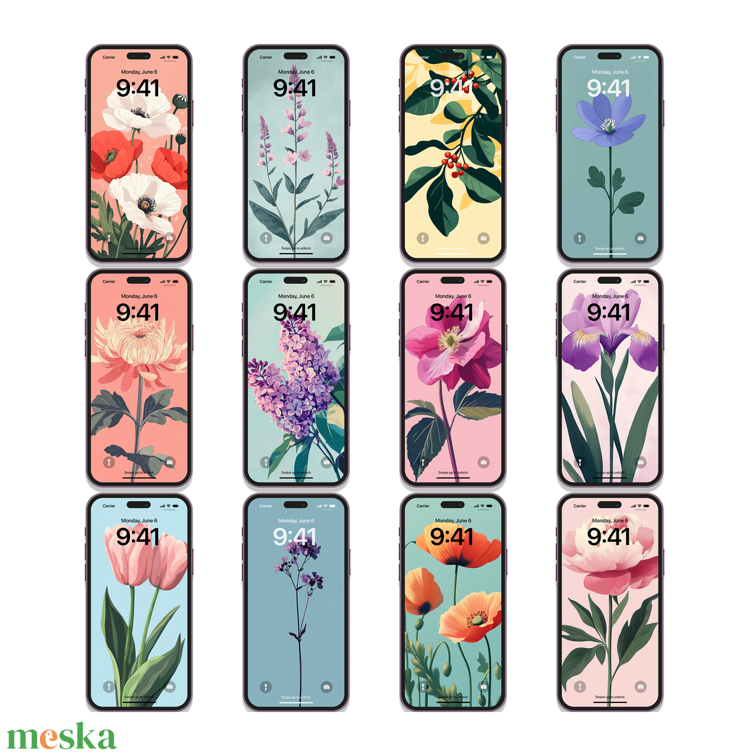 Virágos Mobiltelefon Háttérképek 24 Darabos Csomag - művészet - grafika & illusztráció - digitális - Meska.hu Virágos Mobiltelefon Háttérképek 24 Darabos Csomag - művészet - grafika & illusztráció - digitális - Meska.hu