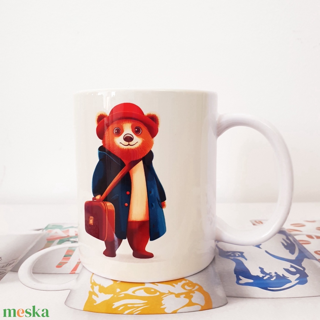 Paddington-hasonmás medvés bögre Vidám reggelekhez! - otthon & életmód - konyhafelszerelés, tálalás - tálalás - bögre & csésze - Meska.hu Paddington-hasonmás medvés bögre Vidám reggelekhez! - otthon & életmód - konyhafelszerelés, tálalás - tálalás - bögre & csésze - Meska.hu