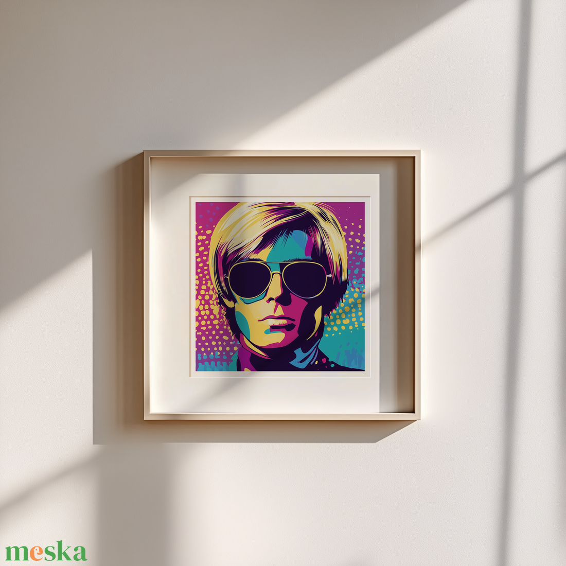 Andy Warhol Inspirálta Pop-Art Falikép  Modern Művészet Otthonodban - művészet - grafika & illusztráció - művészi nyomat - Meska.hu