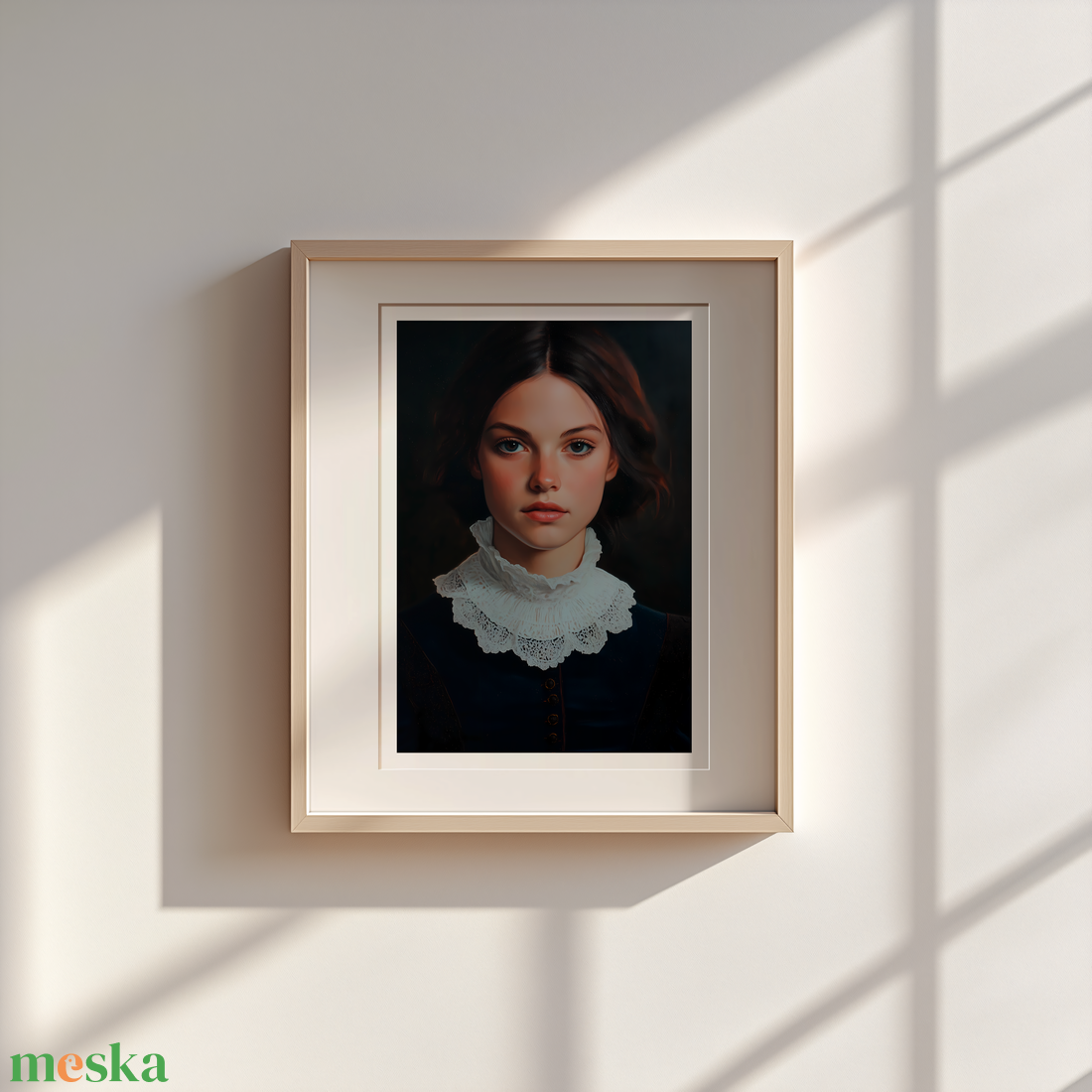 Jan van Eyck ihlette Reneszánsz Női Portré Exkluzív Művészeti Kivitel - művészet - grafika & illusztráció - művészi nyomat - Meska.hu Jan van Eyck ihlette Reneszánsz Női Portré Exkluzív Művészeti Kivitel - művészet - grafika & illusztráció - művészi nyomat - Meska.hu