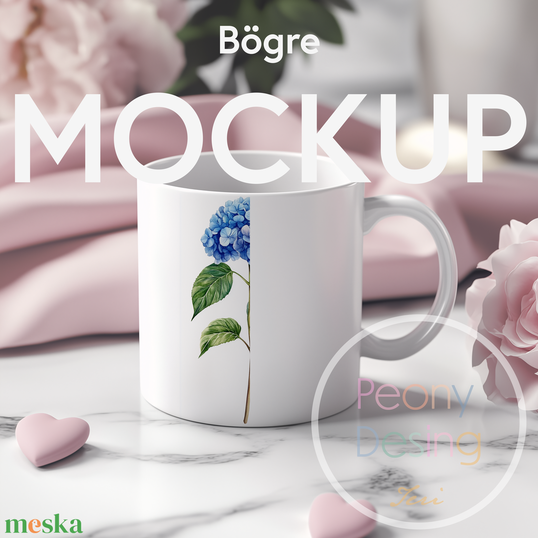 Digitális Bögre Mockup  Professzionális Letölthető Fájl - művészet - grafika & illusztráció - digitális - Meska.hu