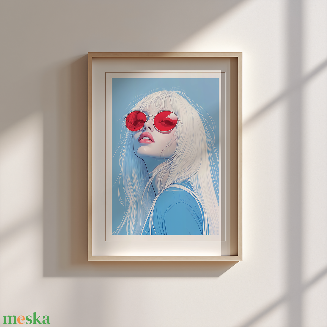 Egyedi Modern Falikép Fehér hajú Leány Illusztráció Digitális és Nyomtatott Változatban - művészet - grafika & illusztráció - művészi nyomat - Meska.hu Egyedi Modern Falikép Fehér hajú Leány Illusztráció Digitális és Nyomtatott Változatban - művészet - grafika & illusztráció - művészi nyomat - Meska.hu