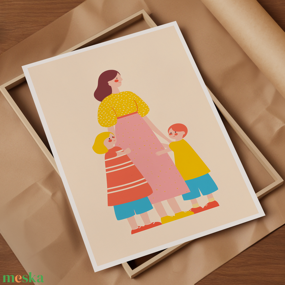Melletted Anyák gyermekeikkel mini print sorozatból - otthon & életmód - dekoráció - kép & falikép - poszter - Meska.hu Melletted Anyák gyermekeikkel mini print sorozatból - otthon & életmód - dekoráció - kép & falikép - poszter - Meska.hu