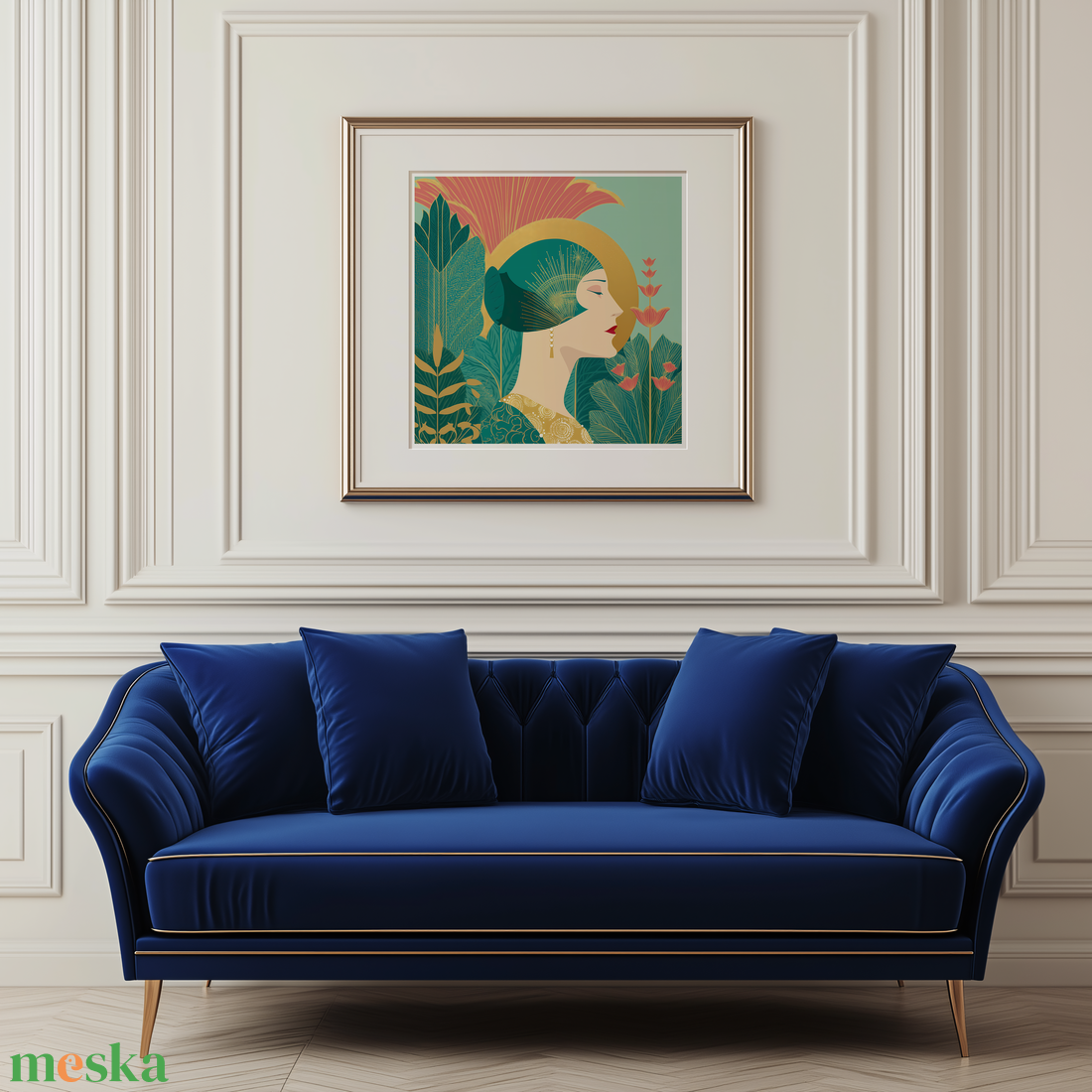 Art Deco Elegancia  Időtlen Stílus, Modern Formában - otthon & életmód - dekoráció - kép & falikép - poszter - Meska.hu