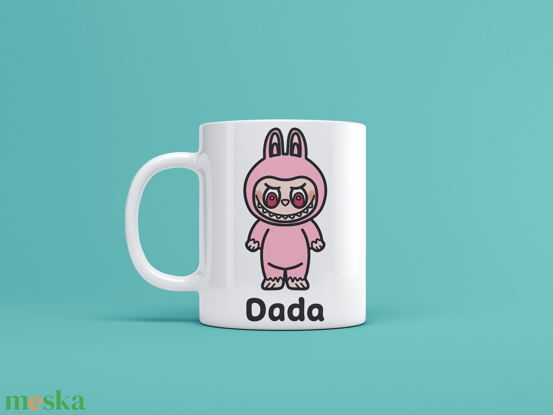 Labubu Dada mintás kerámia bögre - otthon & életmód - konyhafelszerelés, tálalás - tálalás - bögre & csésze - Meska.hu Labubu Dada mintás kerámia bögre - otthon & életmód - konyhafelszerelés, tálalás - tálalás - bögre & csésze - Meska.hu