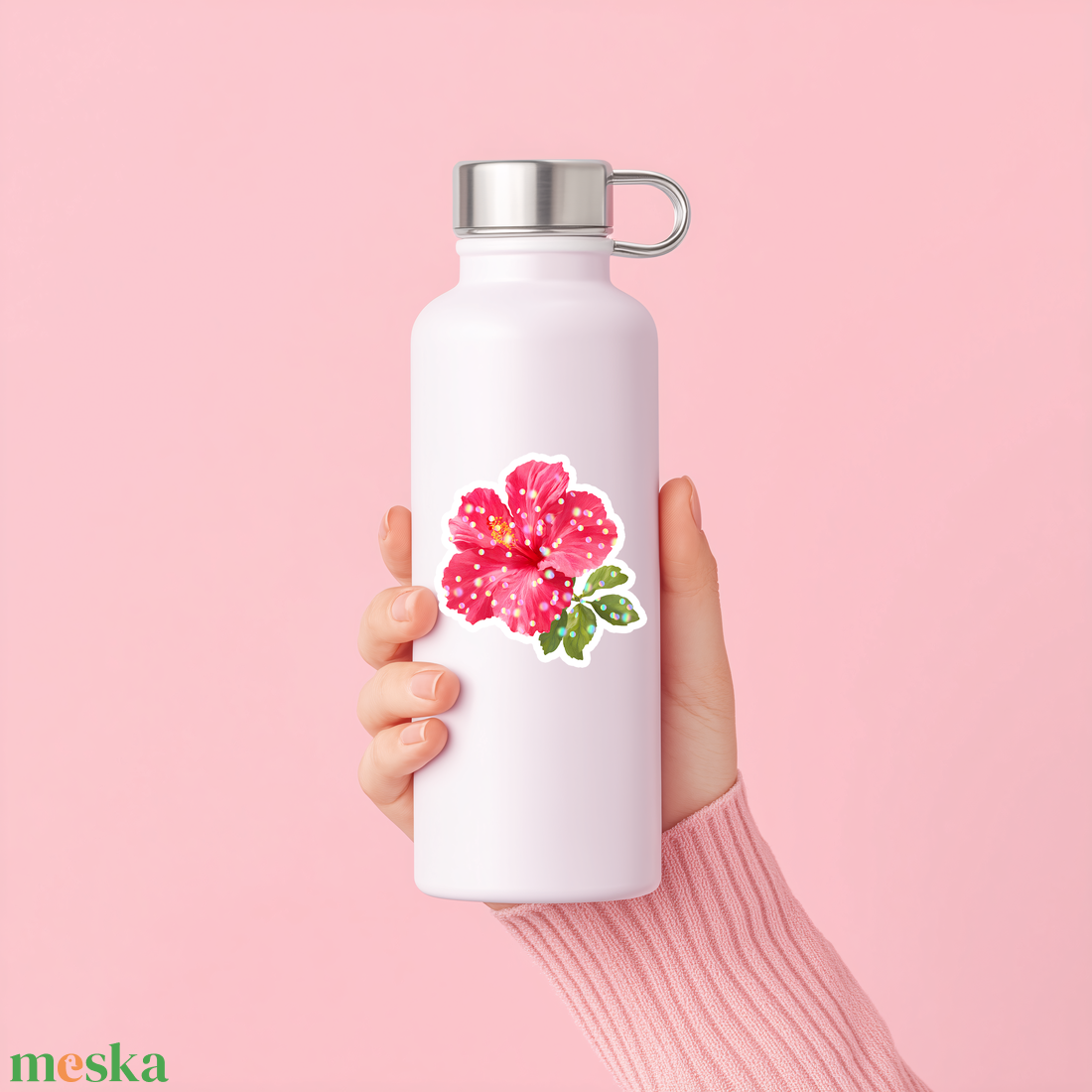 Hibiszkusz virág vízálló matrica, a trópusok színeivel - otthon & életmód - papír, írószer - matrica, matrica csomag - Meska.hu Hibiszkusz virág vízálló matrica, a trópusok színeivel - otthon & életmód - papír, írószer - matrica, matrica csomag - Meska.hu