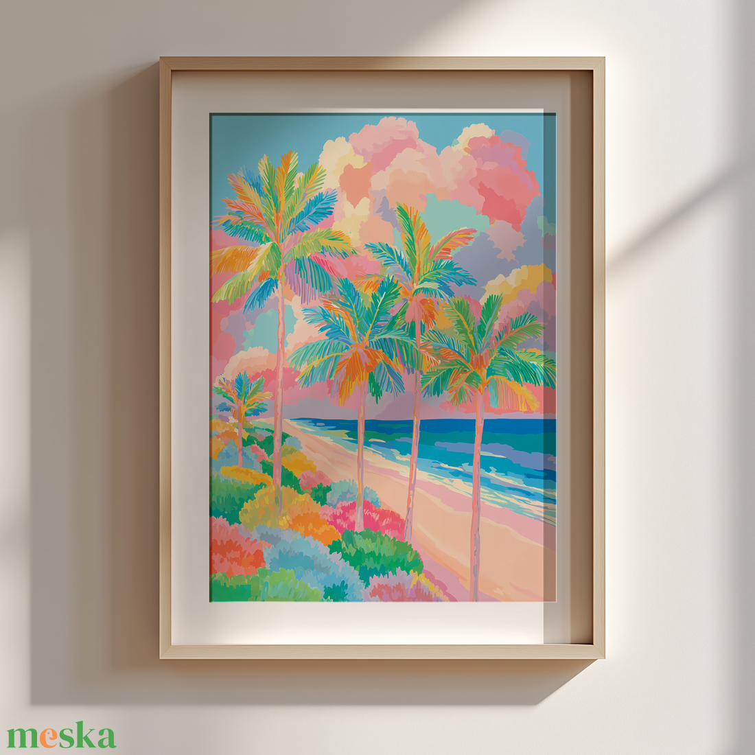 Palm Beach Dreamin Trópusi hangulatú faliké - művészet - grafika & illusztráció - művészi nyomat - Meska.hu Palm Beach Dreamin Trópusi hangulatú faliké - művészet - grafika & illusztráció - művészi nyomat - Meska.hu