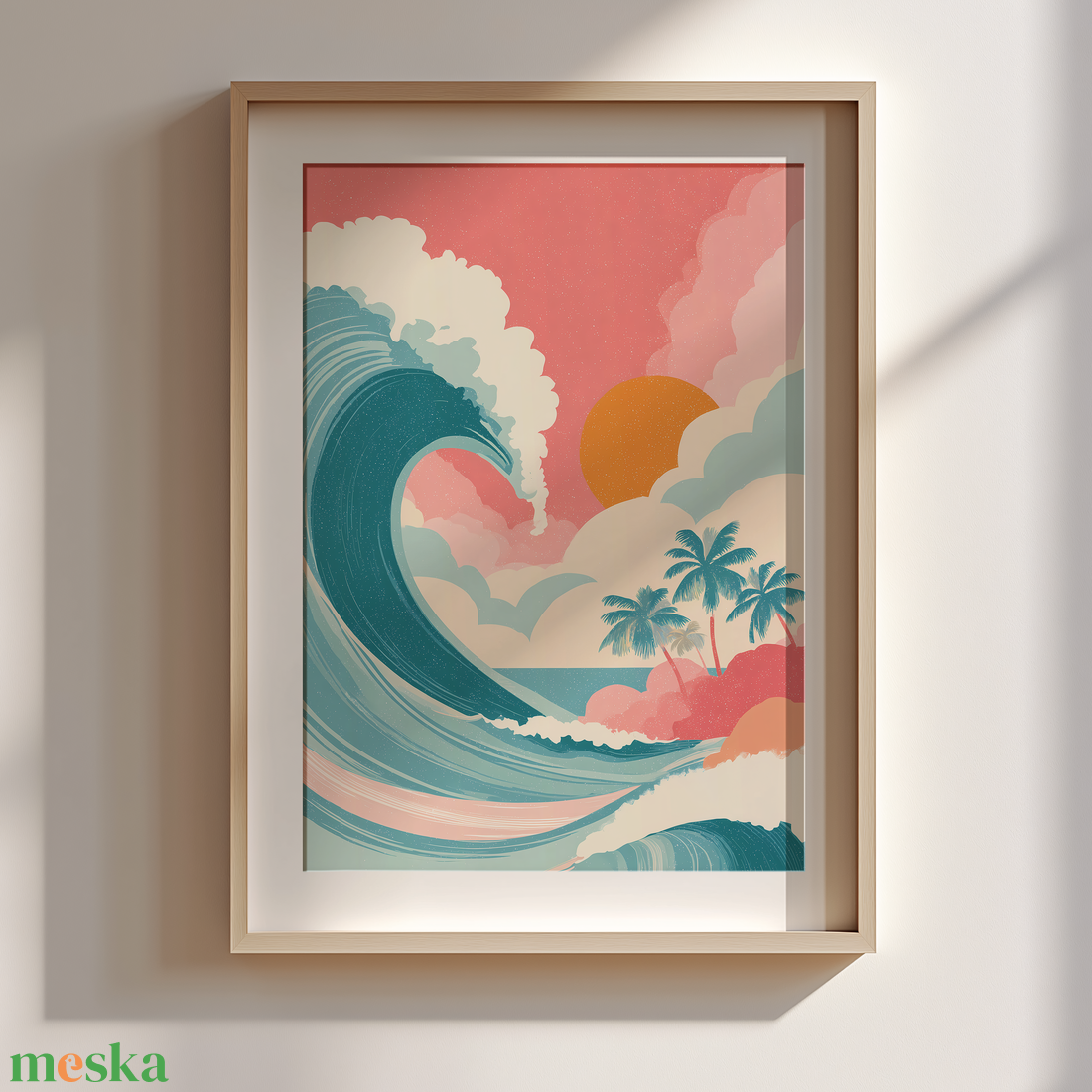 Hawaii hangulat Trópusi falikép - művészet - grafika & illusztráció - művészi nyomat - Meska.hu Hawaii hangulat Trópusi falikép - művészet - grafika & illusztráció - művészi nyomat - Meska.hu