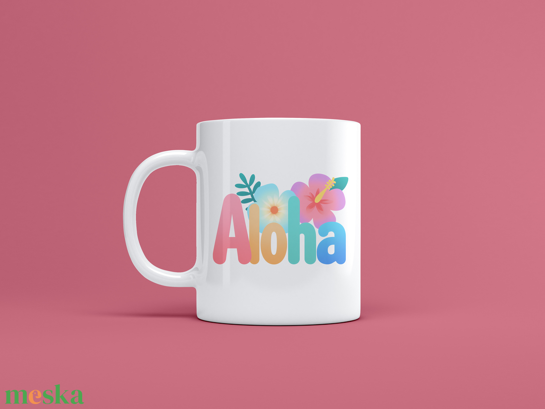 Aloha feliratú bögre trópusi nyár a kezedben - otthon & életmód - konyhafelszerelés, tálalás - tálalás - bögre & csésze - Meska.hu Aloha feliratú bögre trópusi nyár a kezedben - otthon & életmód - konyhafelszerelés, tálalás - tálalás - bögre & csésze - Meska.hu