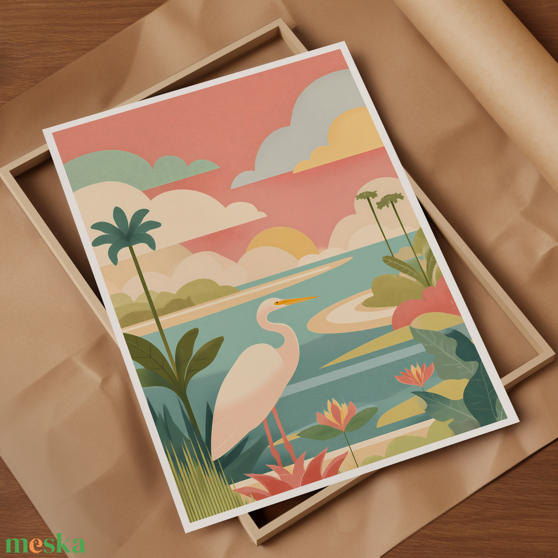 Florida inspirálta falikép tengerparti hangulat otthonra - művészet - grafika & illusztráció - művészi nyomat - Meska.hu Florida inspirálta falikép tengerparti hangulat otthonra - művészet - grafika & illusztráció - művészi nyomat - Meska.hu