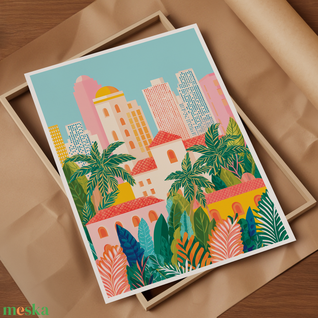 Florida inspirálta falikép tengerparti hangulat otthonra - művészet - grafika & illusztráció - művészi nyomat - Meska.hu Florida inspirálta falikép tengerparti hangulat otthonra - művészet - grafika & illusztráció - művészi nyomat - Meska.hu