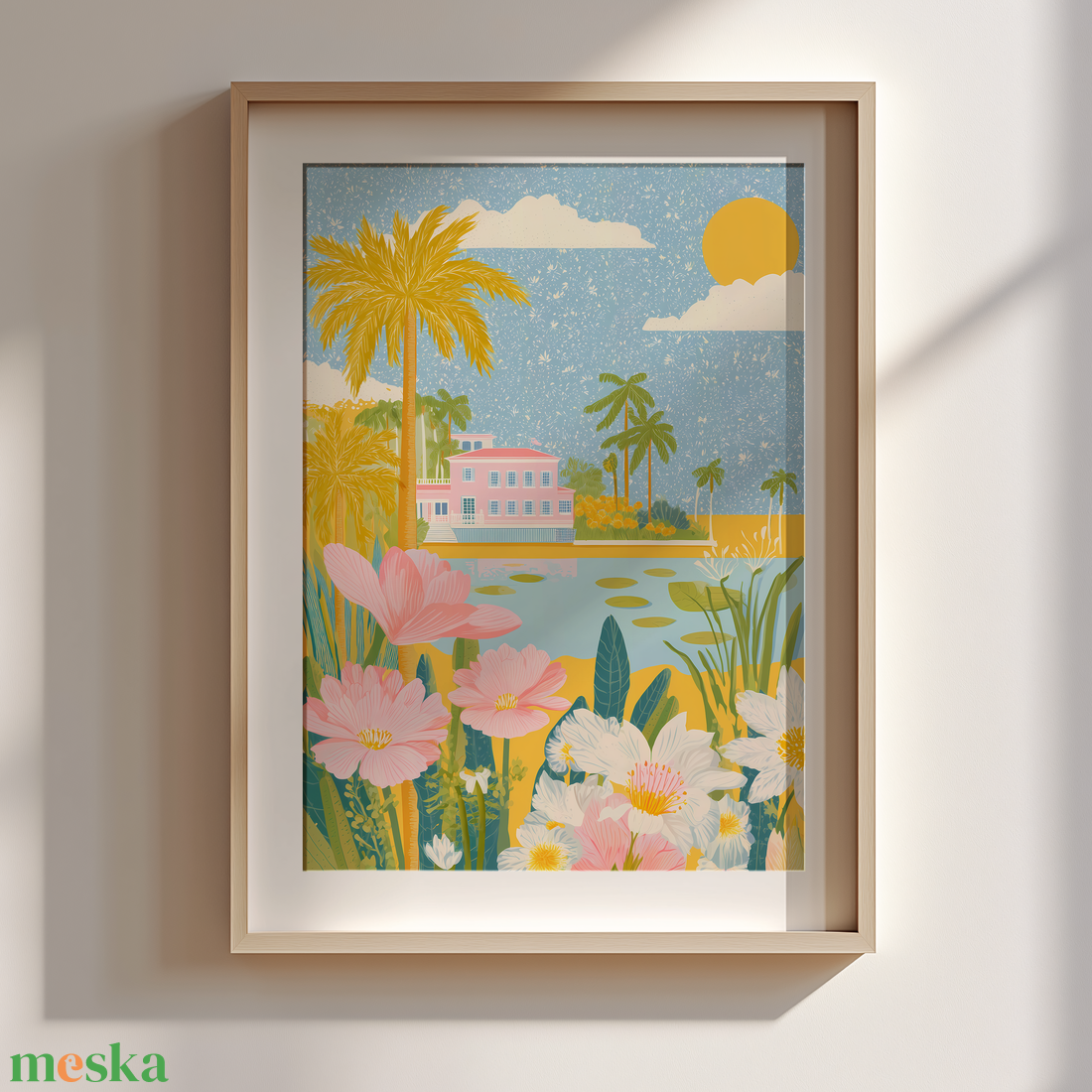 Florida inspirálta falikép tengerparti hangulat otthonra - művészet - grafika & illusztráció - művészi nyomat - Meska.hu Florida inspirálta falikép tengerparti hangulat otthonra - művészet - grafika & illusztráció - művészi nyomat - Meska.hu