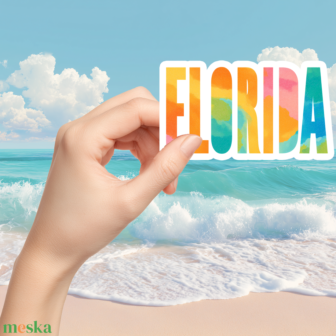 Florida matrica napsütötte tengerparti hangulat - otthon & életmód - papír, írószer - matrica, matrica csomag - Meska.hu Florida matrica napsütötte tengerparti hangulat - otthon & életmód - papír, írószer - matrica, matrica csomag - Meska.hu