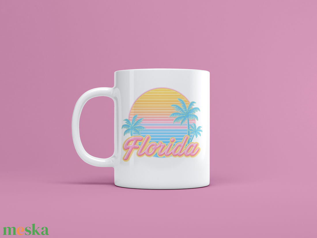 Florida mintás bögre trópusi nyár a kezedben - otthon & életmód - konyhafelszerelés, tálalás - tálalás - bögre & csésze - Meska.hu Florida mintás bögre trópusi nyár a kezedben - otthon & életmód - konyhafelszerelés, tálalás - tálalás - bögre & csésze - Meska.hu