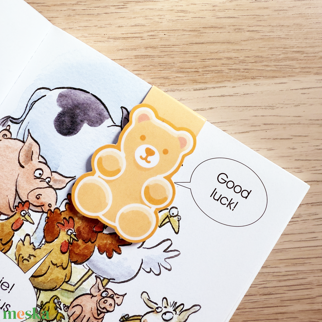 Gumimacis mágneses könyvjelző gyerekeknek laminált, aranyos dizájn - könyv & zene - könyvjelző - Meska.hu Gumimacis mágneses könyvjelző gyerekeknek laminált, aranyos dizájn - könyv & zene - könyvjelző - Meska.hu