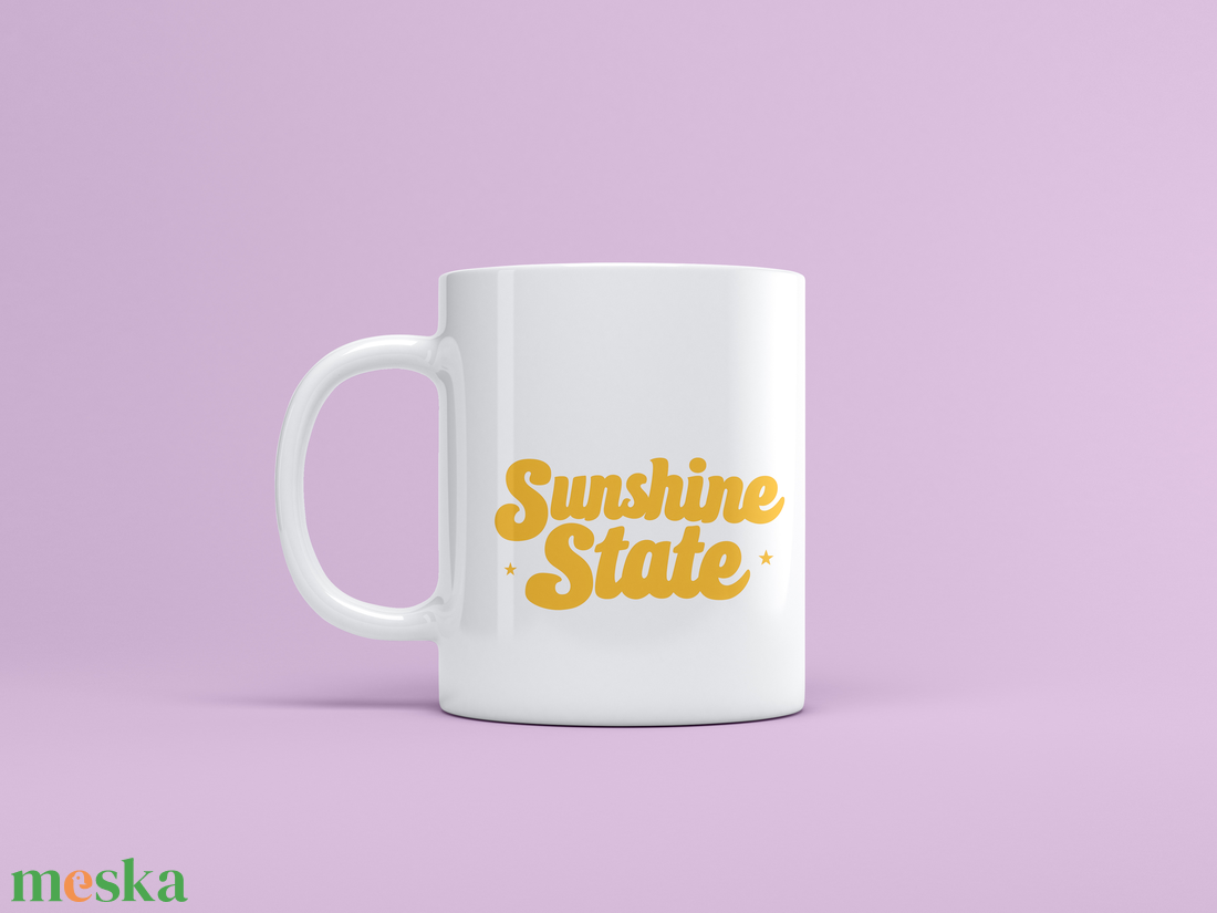 Sunshine State feliratú bögre stílusos ajándék kávéhoz és teához - otthon & életmód - konyhafelszerelés, tálalás - tálalás - bögre & csésze - Meska.hu Sunshine State feliratú bögre stílusos ajándék kávéhoz és teához - otthon & életmód - konyhafelszerelés, tálalás - tálalás - bögre & csésze - Meska.hu