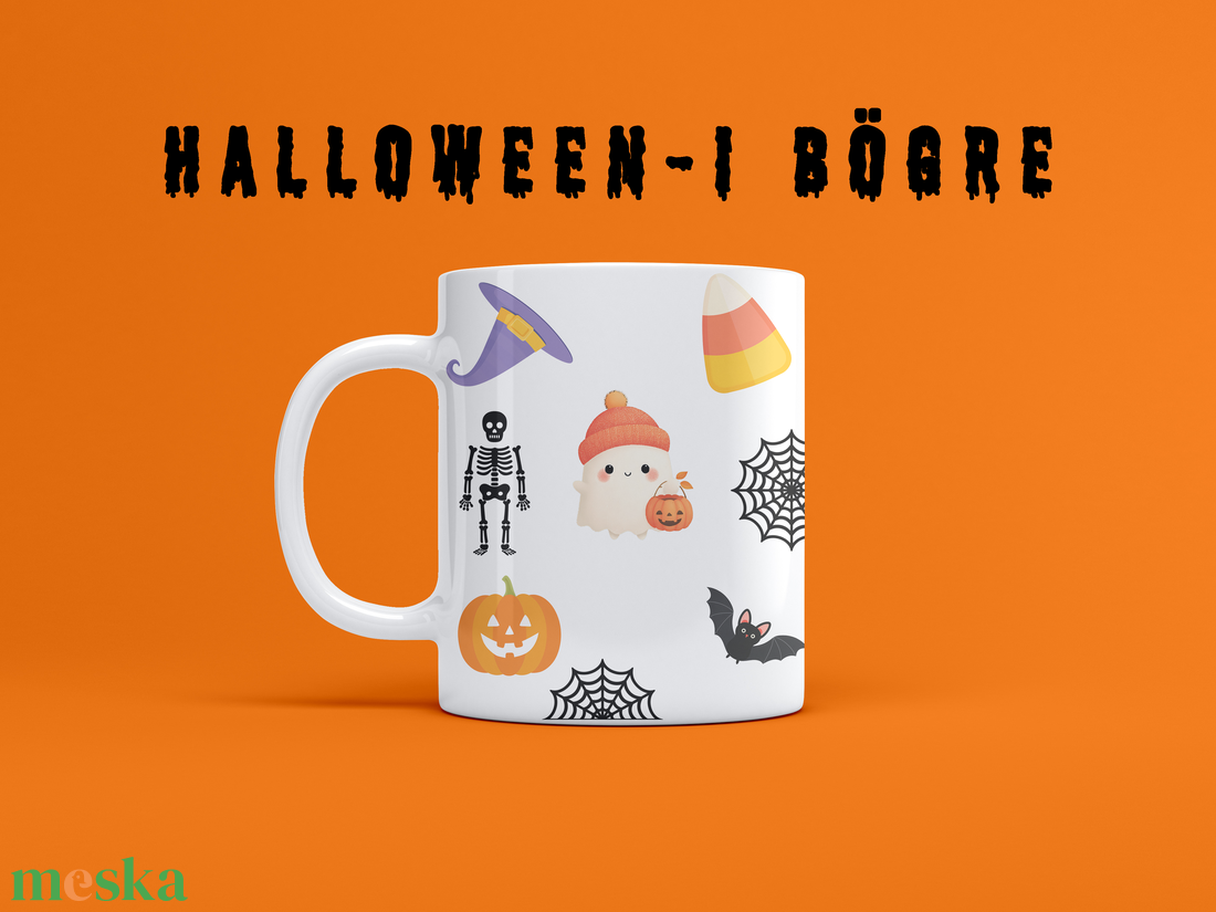 Halloween mintás bögre tök, szellem, boszorkánykalap és csontváz motívummal - otthon & életmód - konyhafelszerelés, tálalás - tálalás - bögre & csésze - Meska.hu Halloween mintás bögre tök, szellem, boszorkánykalap és csontváz motívummal - otthon & életmód - konyhafelszerelés, tálalás - tálalás - bögre & csésze - Meska.hu