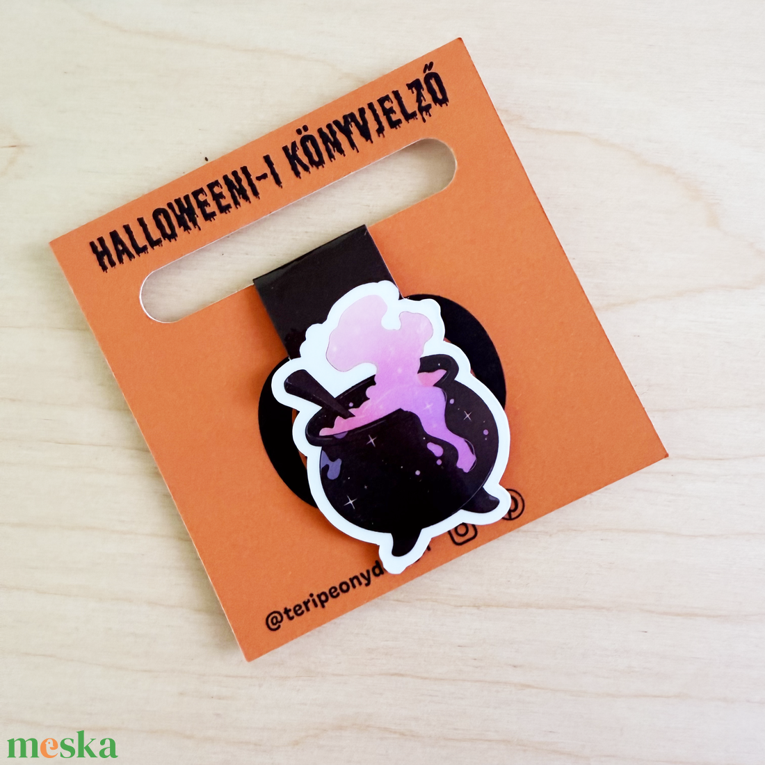 Varázsitalos Halloween-i mágneses könyvjelző misztikus kiegészítő olvasóknak - könyv & zene - könyvjelző - Meska.hu Varázsitalos Halloween-i mágneses könyvjelző misztikus kiegészítő olvasóknak - könyv & zene - könyvjelző - Meska.hu