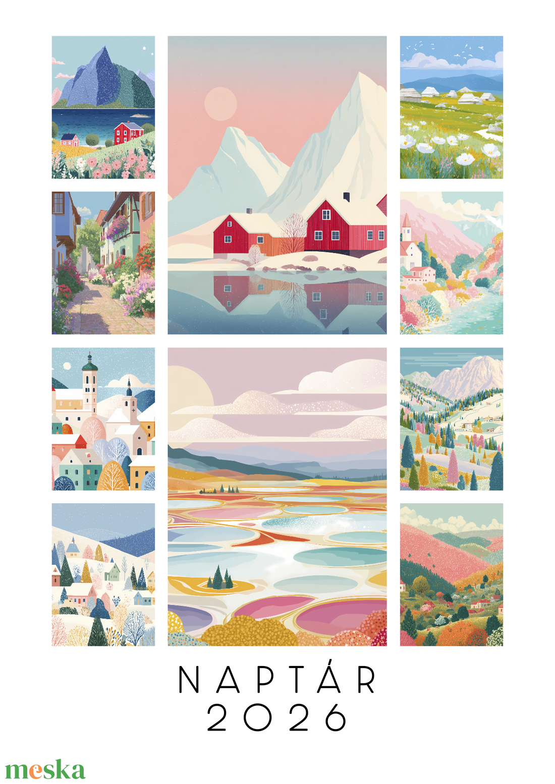 2026-os Travel Poster falinaptár A4 és A5 méretben - otthon & életmód - dekoráció - fali és függő dekoráció - falinaptár & öröknaptár - Meska.hu 2026-os Travel Poster falinaptár A4 és A5 méretben - otthon & életmód - dekoráció - fali és függő dekoráció - falinaptár & öröknaptár - Meska.hu