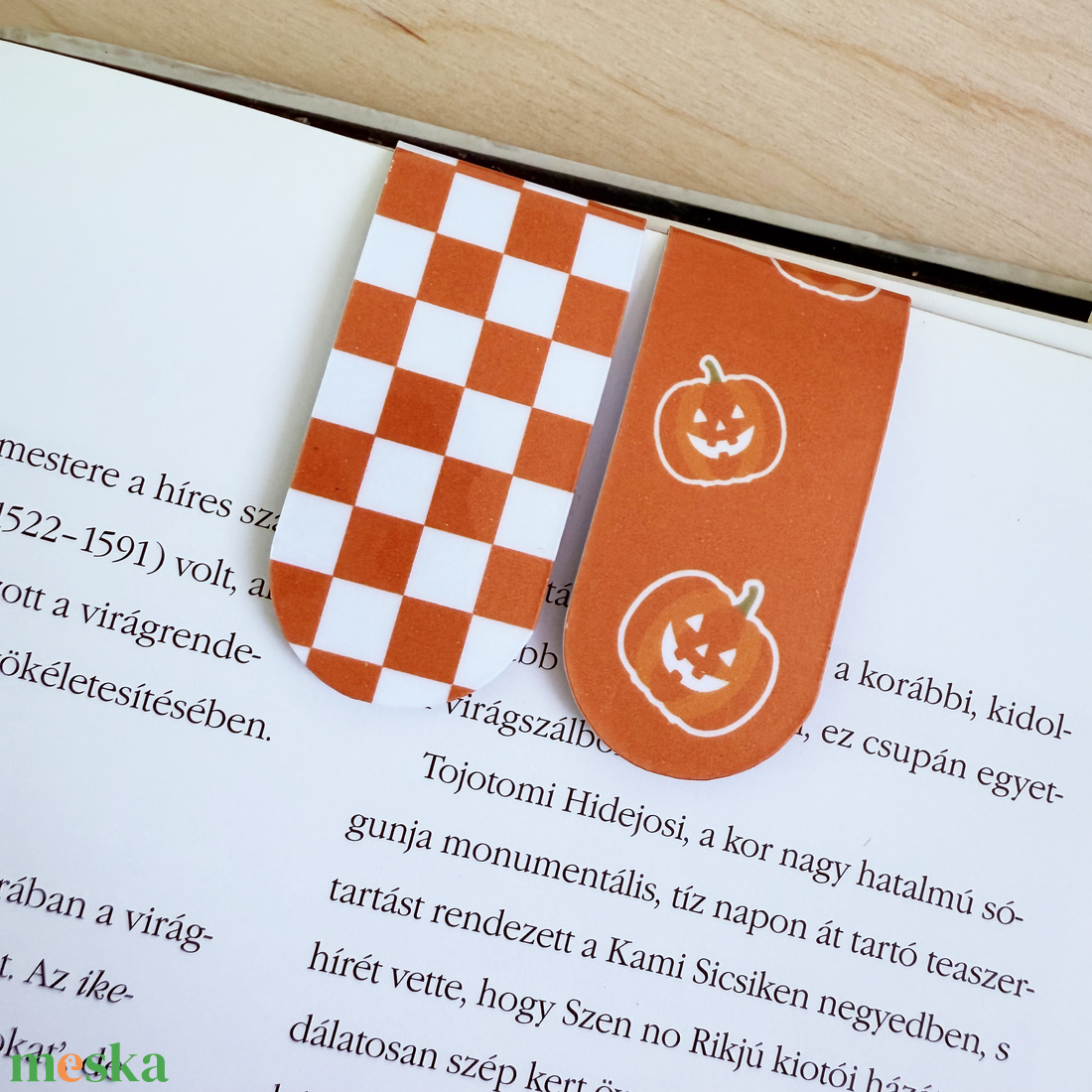 Halolowen-i mágneses könyvjelző pár aranyos mintával - könyv & zene - könyvjelző - Meska.hu Halolowen-i mágneses könyvjelző pár aranyos mintával - könyv & zene - könyvjelző - Meska.hu