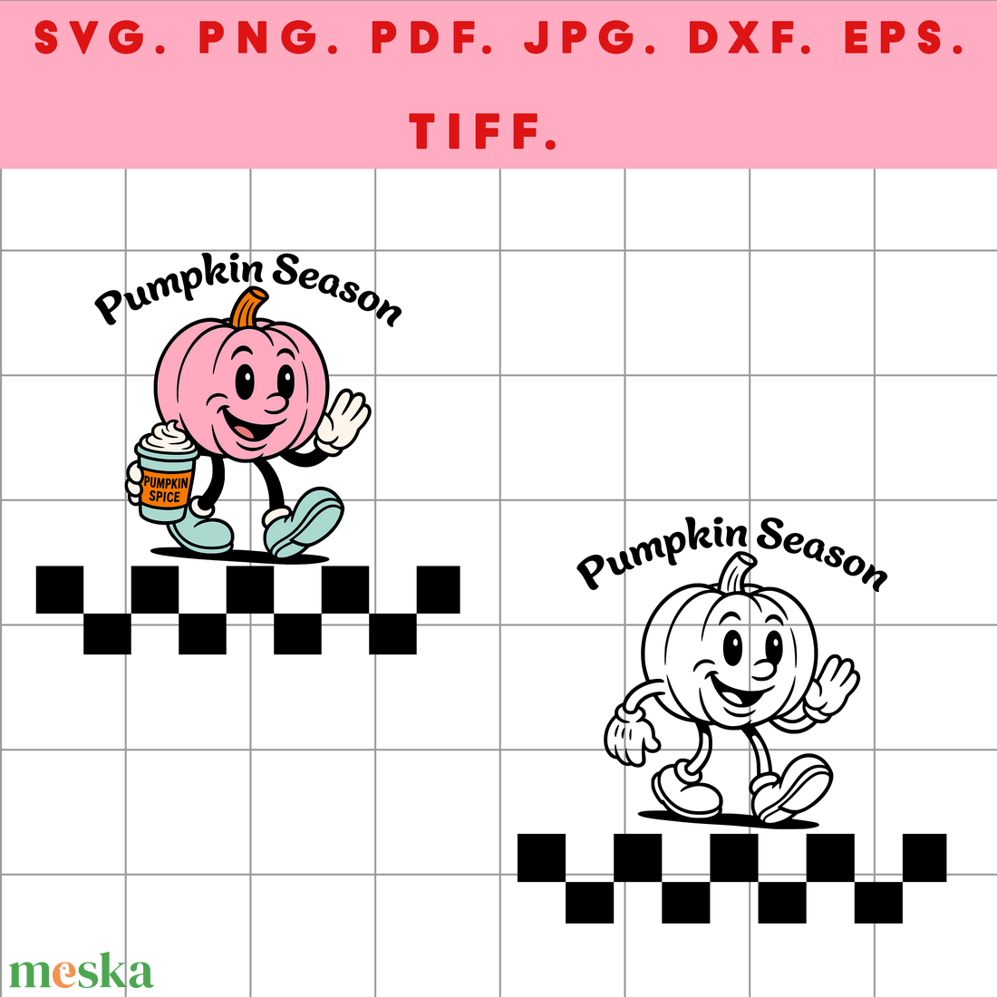 Őszi Pumpkin karakter digitális design ZIP ( SVG, PNG, PDF, JPG, DXF, EPS, TIFF ) fekete és színes változatok - művészet - grafika & illusztráció - digitális - Meska.hu Őszi Pumpkin karakter digitális design ZIP ( SVG, PNG, PDF, JPG, DXF, EPS, TIFF ) fekete és színes változatok - művészet - grafika & illusztráció - digitális - Meska.hu