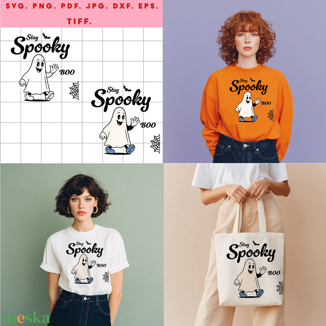 Stay Spooky szellem digitális design ZIP ( SVG, PNG, PDF, JPG, DXF, EPS, TIFF ) fekete és színes változat - művészet - grafika & illusztráció - digitális - Meska.hu Stay Spooky szellem digitális design ZIP ( SVG, PNG, PDF, JPG, DXF, EPS, TIFF ) fekete és színes változat - művészet - grafika & illusztráció - digitális - Meska.hu