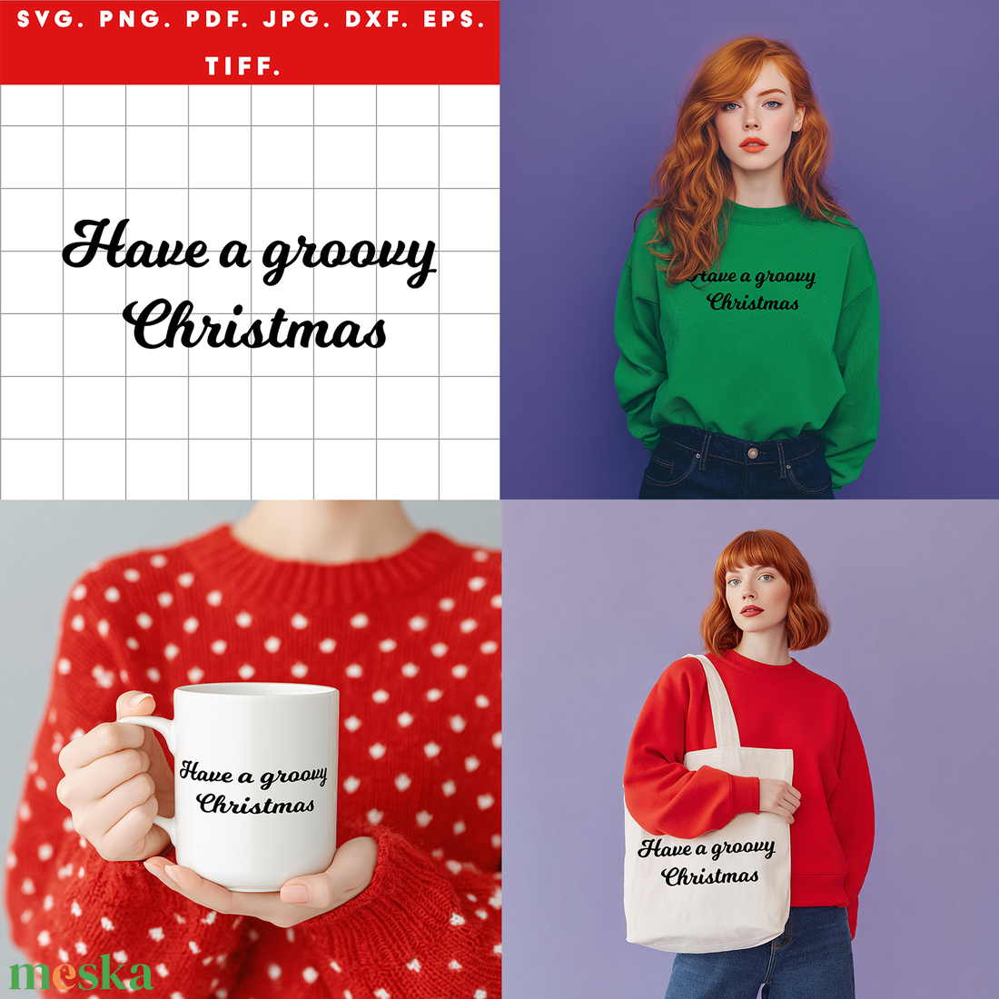 Have a Groovy Christmas fekete retró karácsonyi digitális design ZIP / SVG, PNG, PDF, JPG, DXF, TIFF - művészet - grafika & illusztráció - digitális - Meska.hu Have a Groovy Christmas fekete retró karácsonyi digitális design ZIP / SVG, PNG, PDF, JPG, DXF, TIFF - művészet - grafika & illusztráció - digitális - Meska.hu