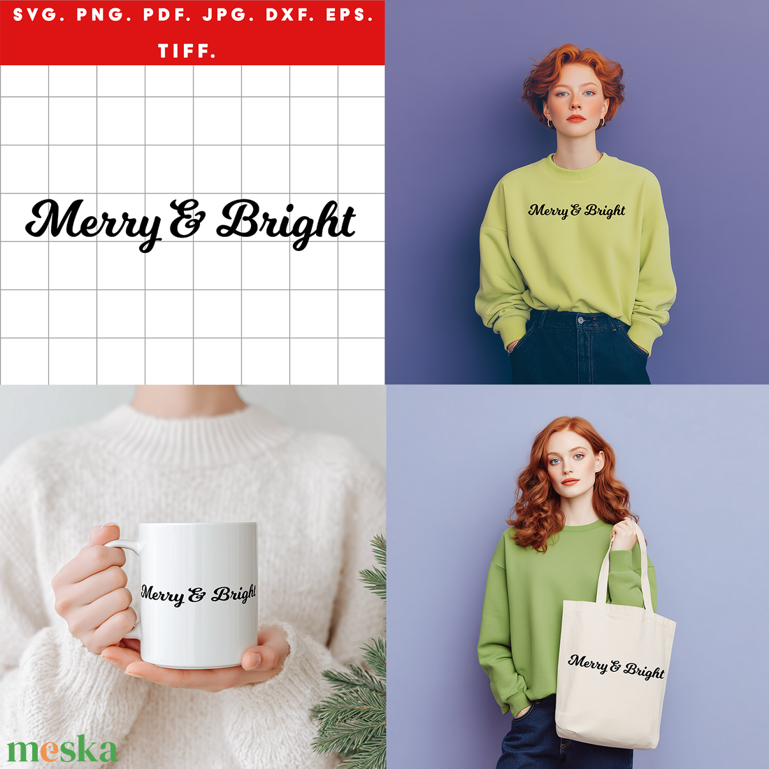Merry and Bright fekete retró karácsonyi digitális design ZIP / SVG, PNG, PDF, JPG, DXF, TIFF - művészet - grafika & illusztráció - digitális - Meska.hu Merry and Bright fekete retró karácsonyi digitális design ZIP / SVG, PNG, PDF, JPG, DXF, TIFF - művészet - grafika & illusztráció - digitális - Meska.hu