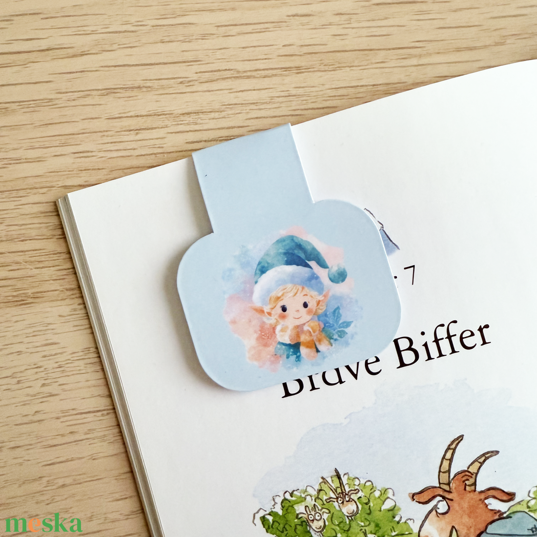 Fiú manós mágneses könyvjelző - könyv & zene - könyvjelző - Meska.hu