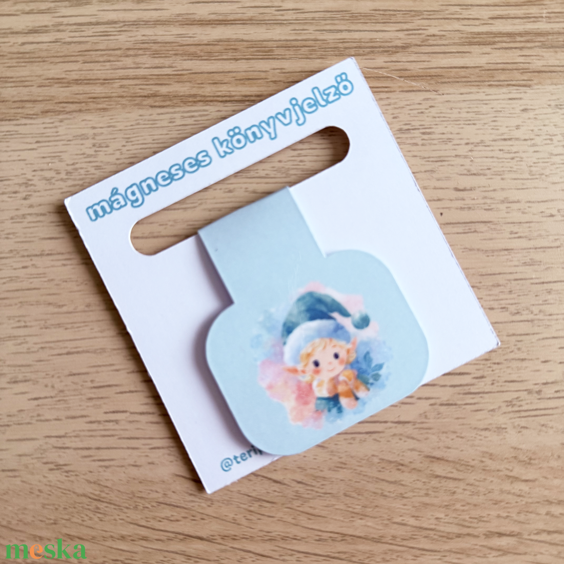 Fiú manós mágneses könyvjelző - könyv & zene - könyvjelző - Meska.hu