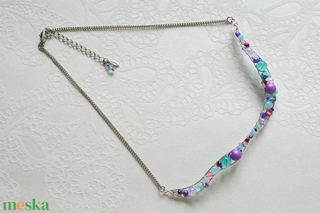 Lánc Ívvarázs - Kerek - ékszer - nyaklánc - statement nyaklánc - Meska.hu