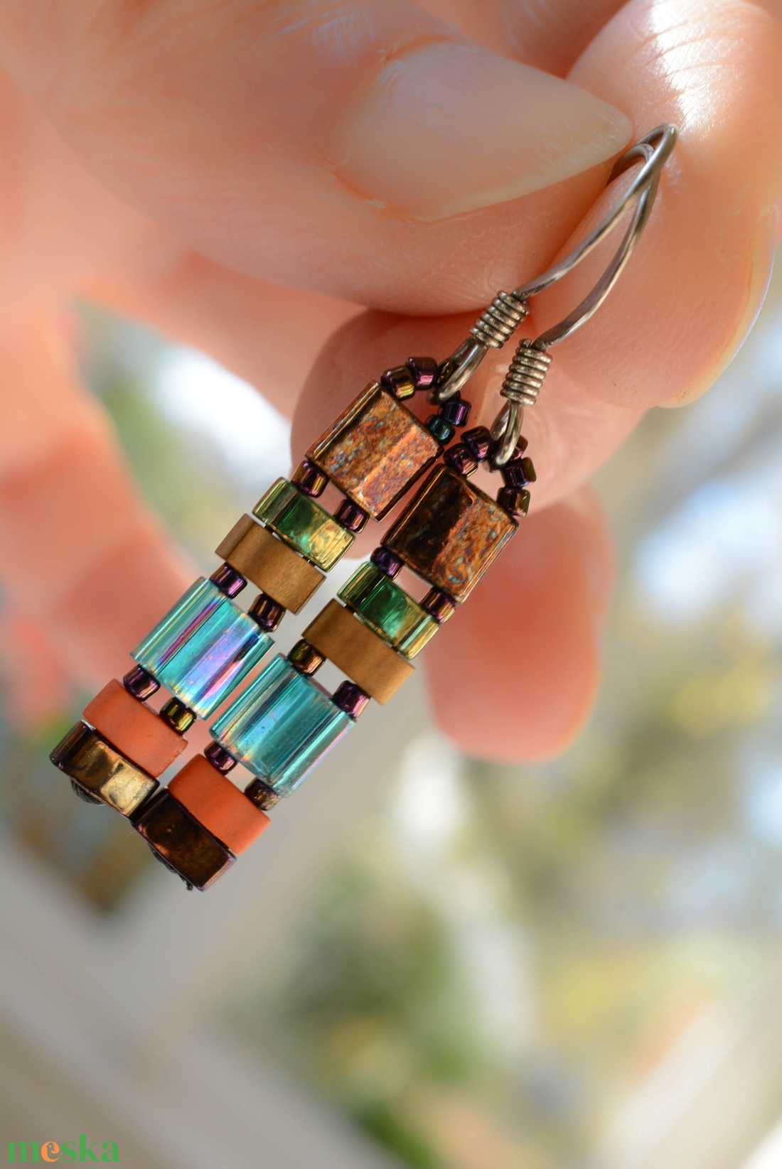 PiciPixel nyaklánc  Fűszer árnyalatok - ékszer - nyaklánc - medál nélküli nyaklánc - Meska.hu