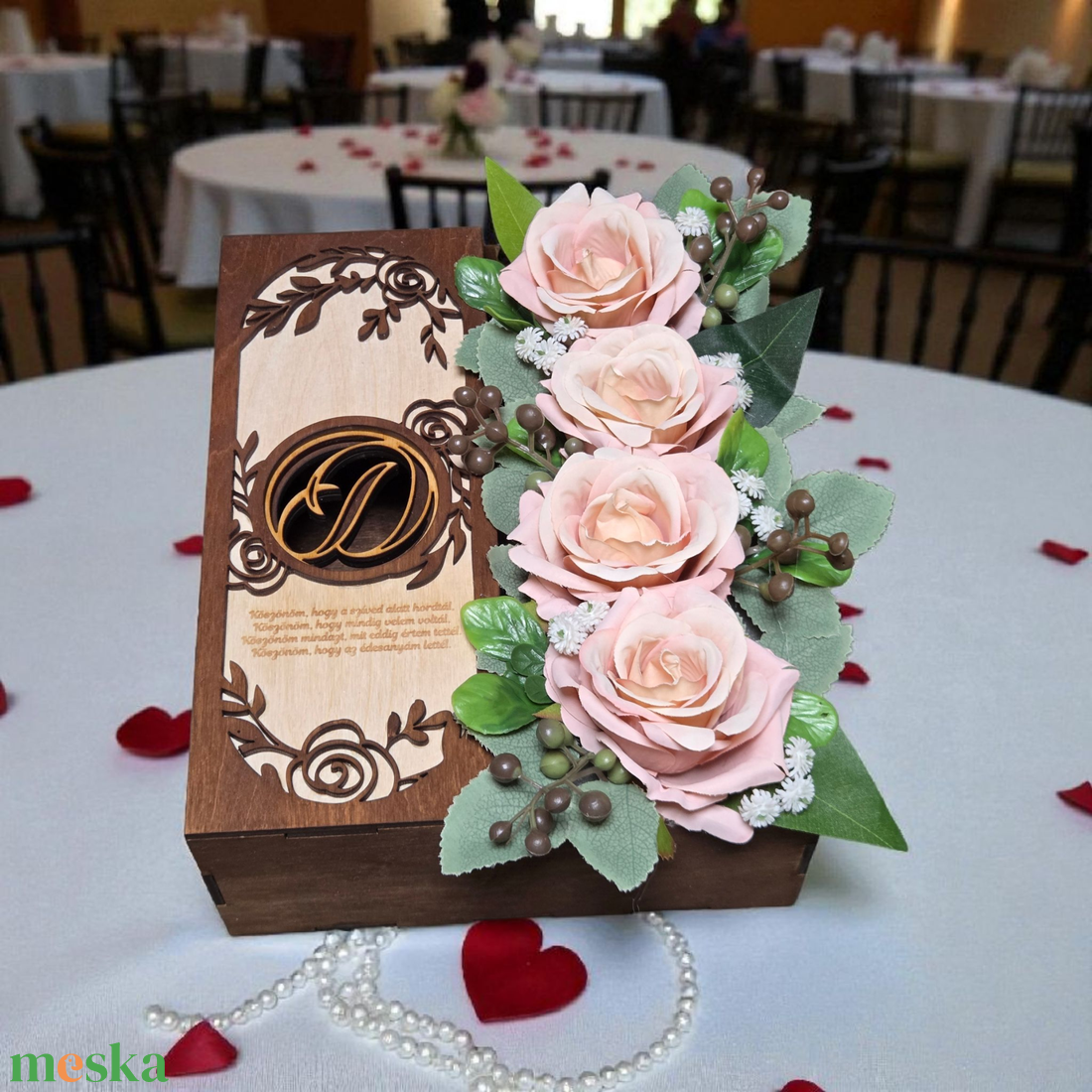 Prémium szülőköszöntő virágbox - esküvő - emlék & ajándék - szülőköszöntő ajándék - Meska.hu Prémium szülőköszöntő virágbox - esküvő - emlék & ajándék - szülőköszöntő ajándék - Meska.hu