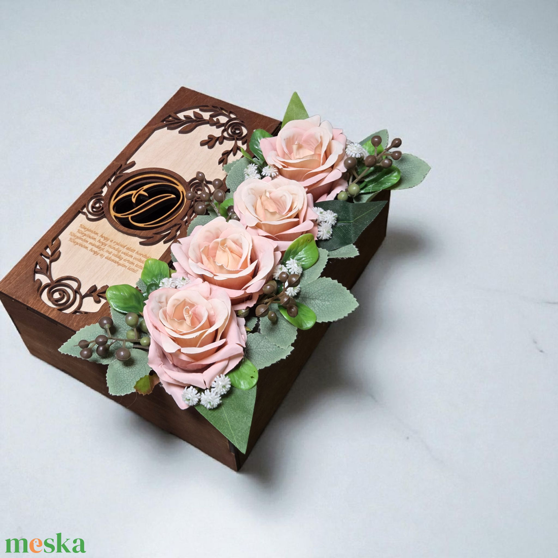 Prémium szülőköszöntő virágbox - esküvő - emlék & ajándék - szülőköszöntő ajándék - Meska.hu Prémium szülőköszöntő virágbox - esküvő - emlék & ajándék - szülőköszöntő ajándék - Meska.hu