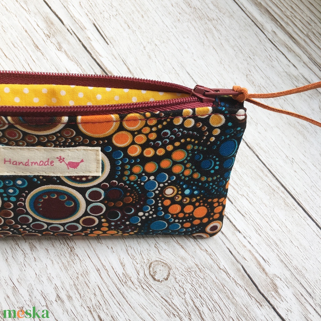 Buborék mintás tolltartó neszesszer szemüvegtartó - táska & tok - neszesszer - Meska.hu