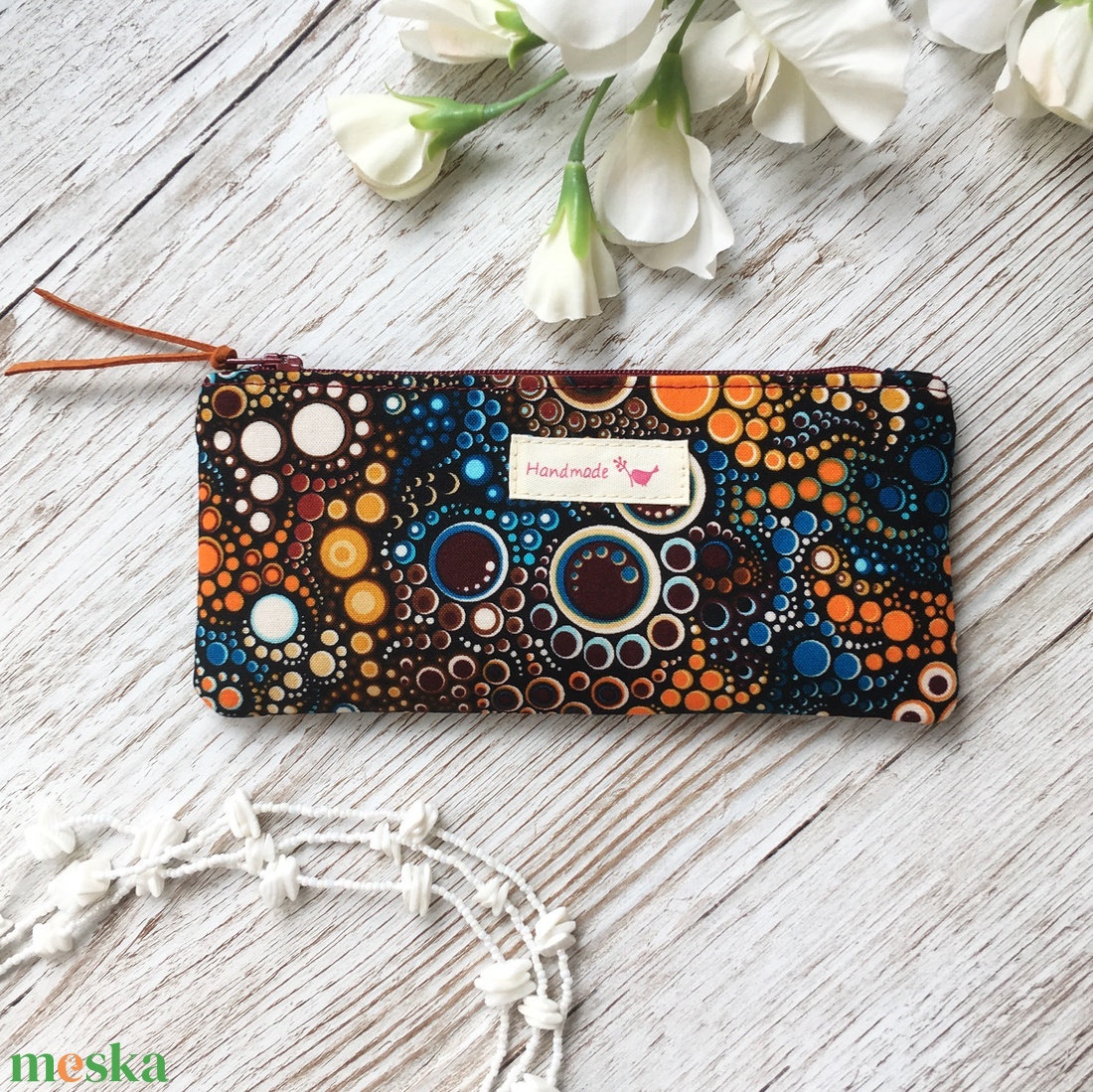 Buborék mintás tolltartó neszesszer szemüvegtartó - táska & tok - neszesszer - Meska.hu