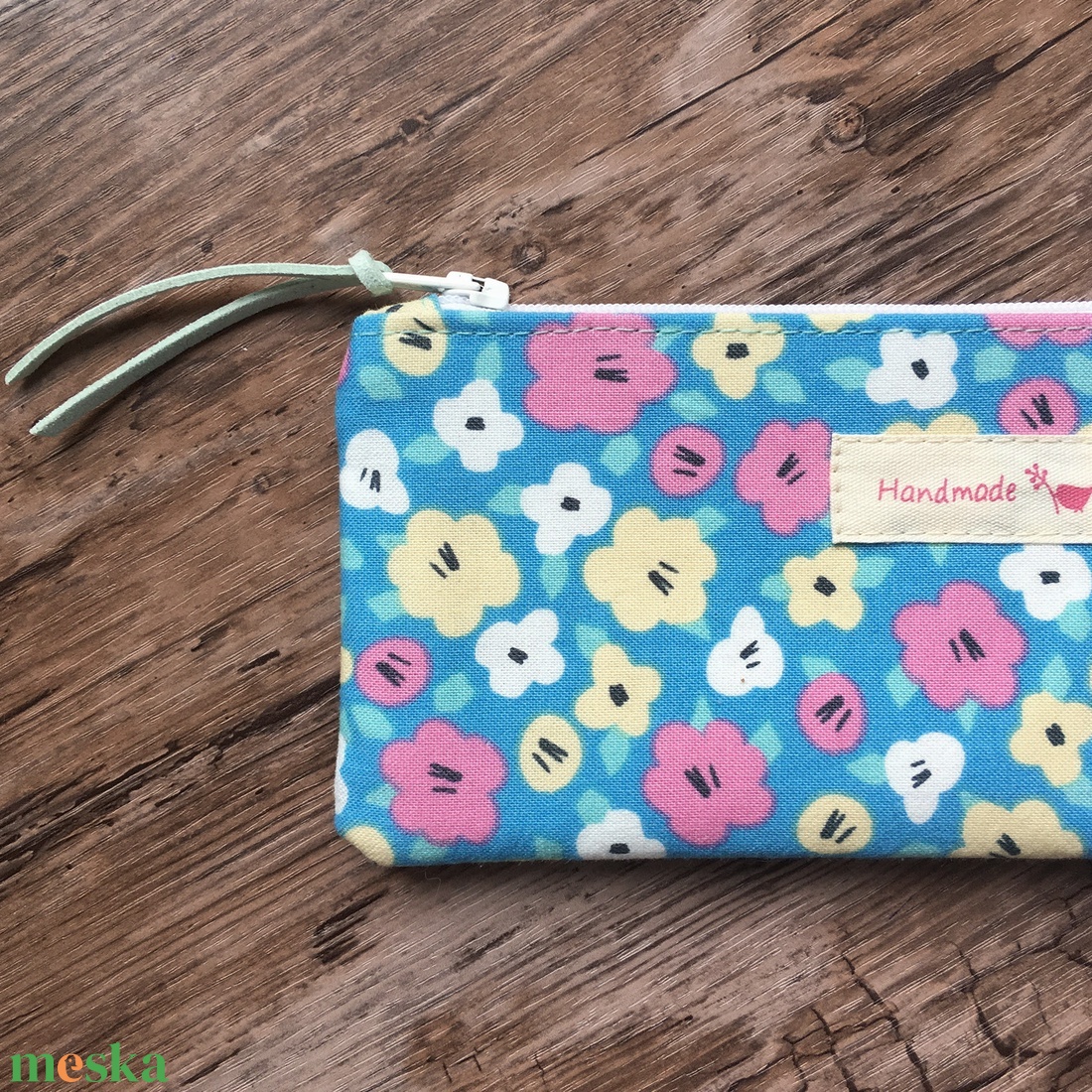 Romantikus virágos neszesszer tolltartó szemüvegtartó tok - táska & tok - neszesszer - Meska.hu